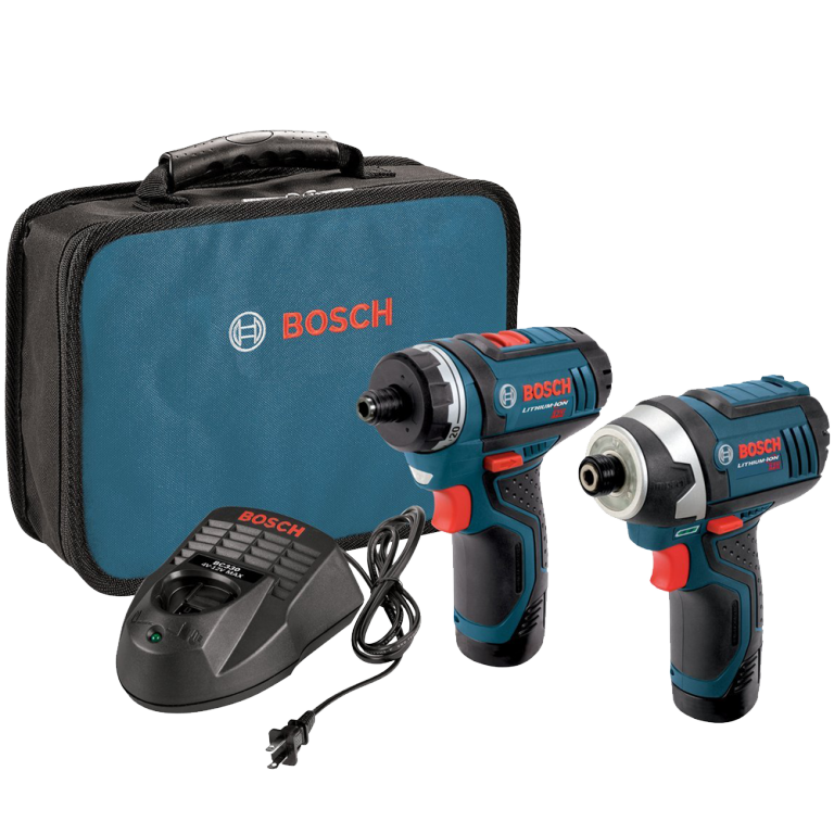 Bosch CLPK27-120 12-Volt Max Lithium-Ion 2-Tool Combo Kit (Drill Driver ...